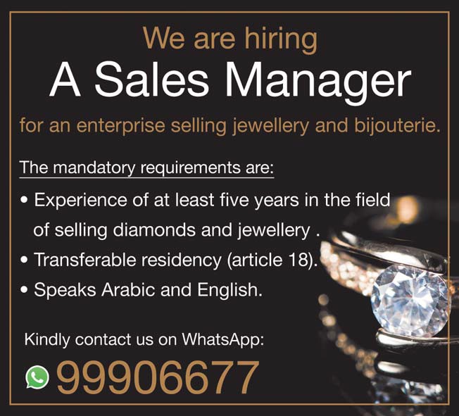 a sales manager